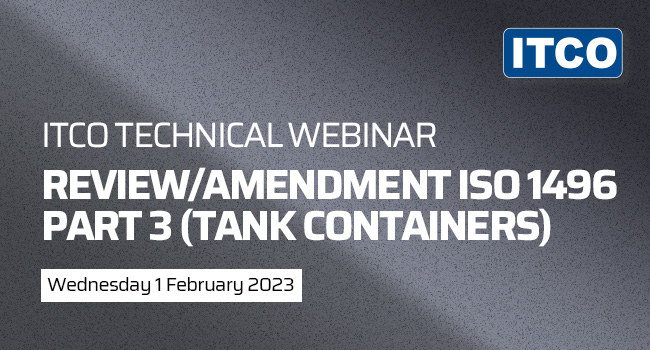 ITCO Technical Webinar ISO 1496